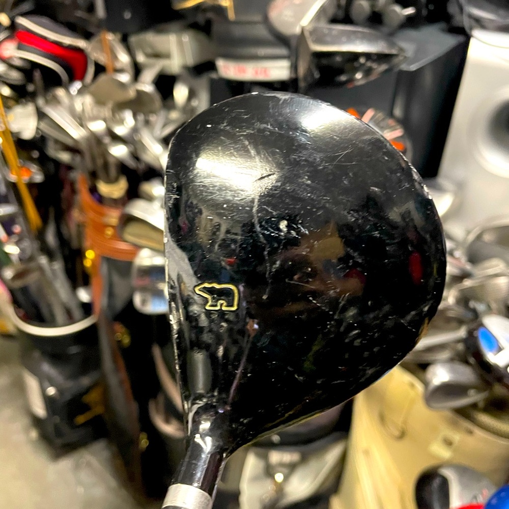 Golden bear golf clubs 2 pc. 
Wood 3 and hybrid 3